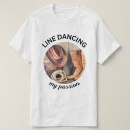 Camiseta de Line Dancing Country Western