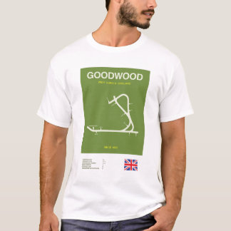 Camiseta de Linha do Circuito de Corrida de Cavalo