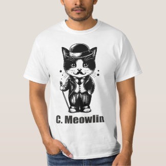 Camiseta de linha meow
