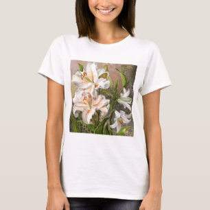 Camiseta de Lírios Brancos
