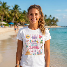 Camiseta de Listras da Festa de Boas Vindas ao Ver