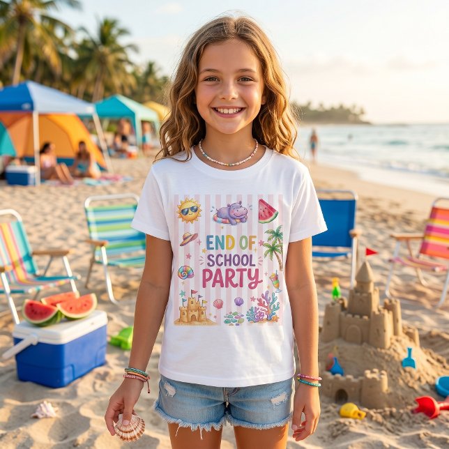 Camiseta de Listras para Festa de Fim de Ano Escol (Criador carregado)