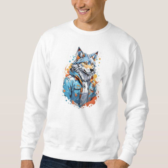 Camiseta de lobo (Frente)