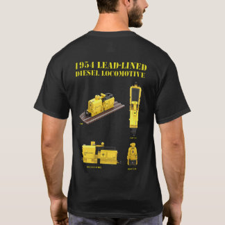 Camiseta de Locomotiva com Revestimento de Chumbo