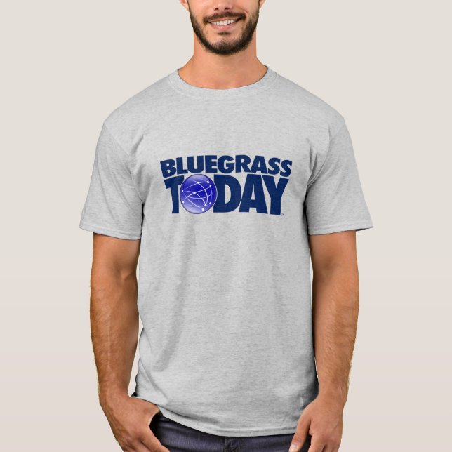 Camiseta de logotipo Bluegrass hoje (Frente)