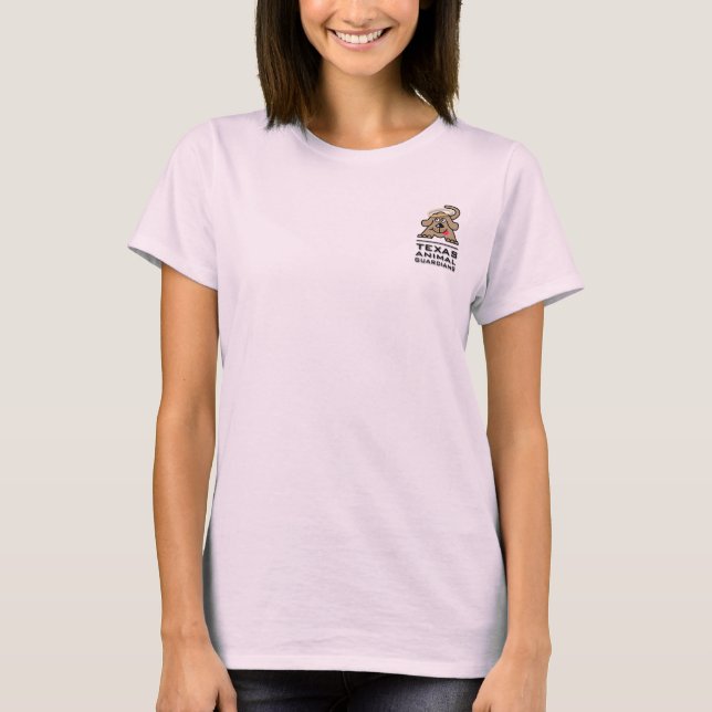 Camiseta de logotipo feminino (Frente)