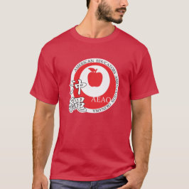 Camiseta de logotipo grande (vermelho)