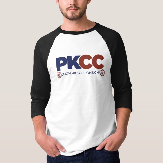 Camiseta de logotipo longo PKCC (Frente)