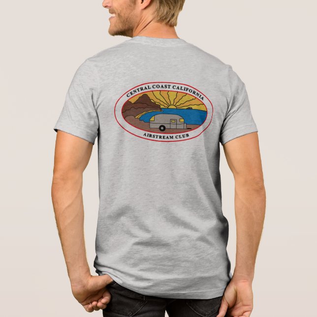 Camiseta de logotipo masculino CCCAC (Verso)