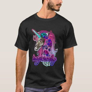 Camiseta de logotipo trágico