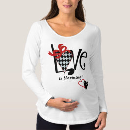 Camiseta de Longa Folha de Amor