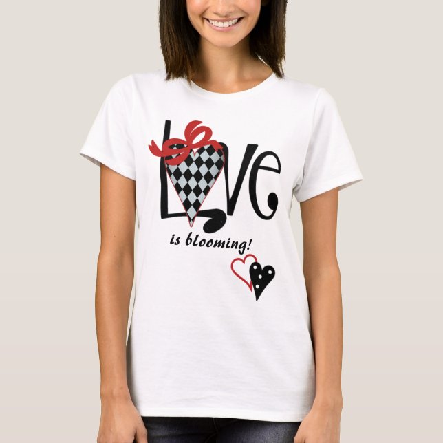 Camiseta de Longa Folha de Amor (Frente)