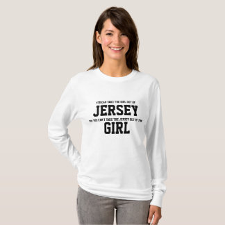 Camiseta De Longa Folha De Jersey
