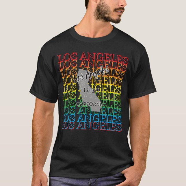 Camiseta de Los Angeles  (Frente)
