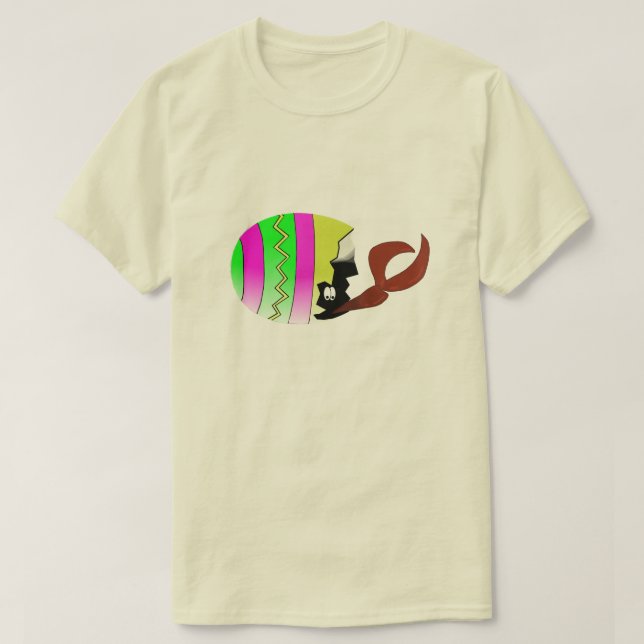 Camiseta de Louisiana Cajun do ovo da páscoa dos (Frente do Design)