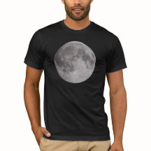 Camiseta de Lua Completa Astronômica
