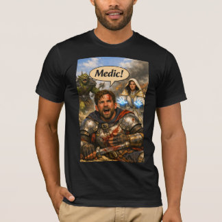 Camiseta de Lutador de Cura Clerical