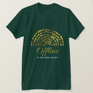 Camiseta de Luxo Offline: Encontre Sua Paz no Silê