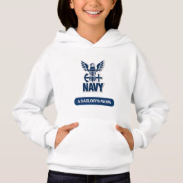 Camiseta de Mãe de Marinheiro da Marinha dos EUA –