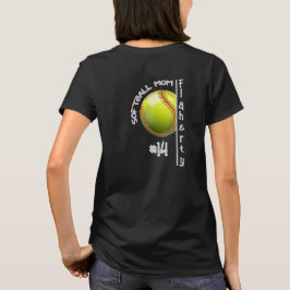 Camiseta de Mãe de Softbol