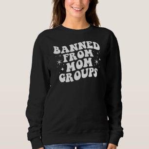 Camiseta de malha engraçada do clube das mães bani