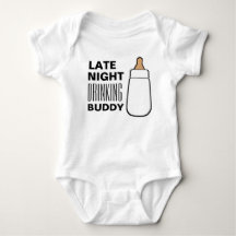 Camiseta de malha infantil Late Night Drinking Bud
