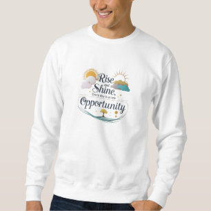 Camiseta de malha Rise and Shine Nature – Todos os