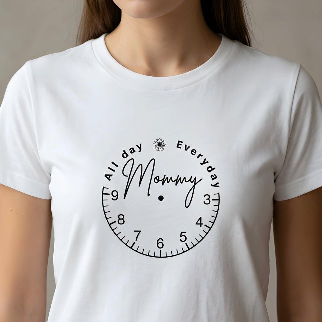 Camiseta de Mamães do dia a dia inteiro (Criador carregado)