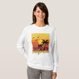 Camiseta de manga comprida básica - California Des