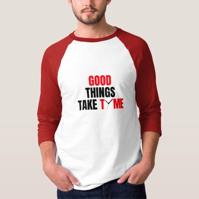 camiseta de manga comprida com belo design (Frente)