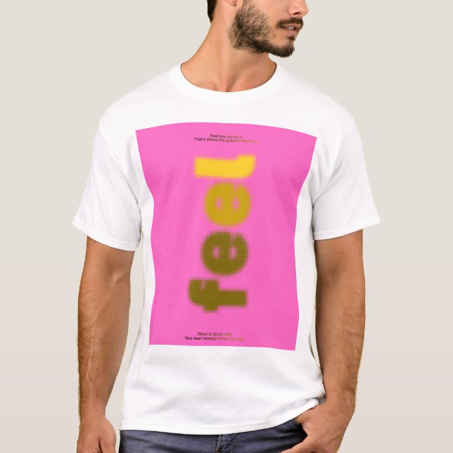 camiseta de manga curta com bons diálogos (Frente)