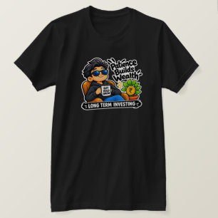 Camiseta de Manga Curta Stock Trader Investidor