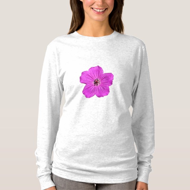 Camiseta de manga longa (Frente)