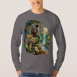 Camiseta de manga longa Bassic aventura