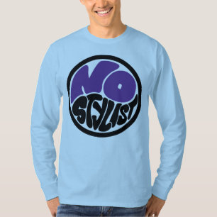 Camiseta de manga longa com emblema double purp NO