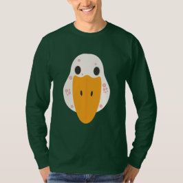 Camiseta de Manga Longa com Ganso com Espinhas