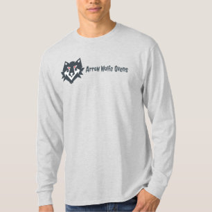 Camiseta de manga longa com o logotipo Arrow Wolfe