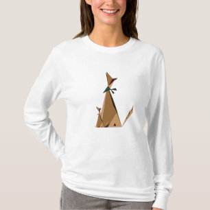 Camiseta de Manga Longa Coyote Family