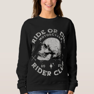 Camiseta de Manga Longa do Moto Clube Feminino Rid