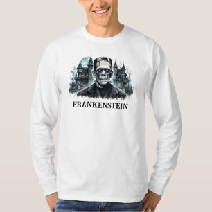 Camiseta de Manga Longa Frankenstein