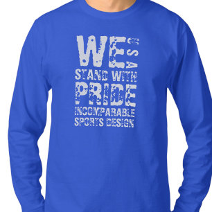 Camiseta de Manga Longa ISD We Stand With Pride US
