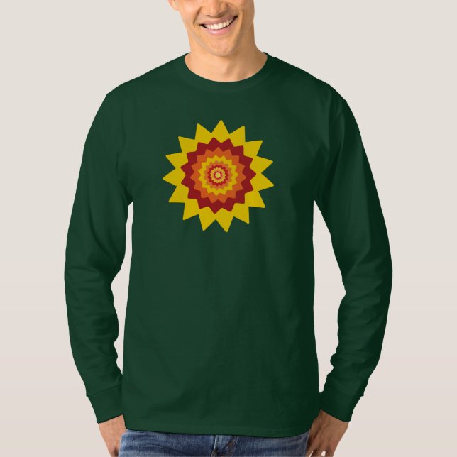Camiseta de Manga Longa Odd Flower (Frente)