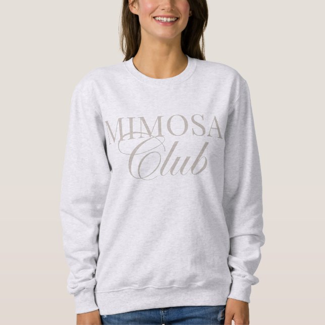 Camiseta de Manga Longa para Brunch de Mulheres do (Frente)
