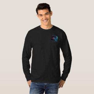 Camiseta de manga longa para homens Quantum Eye