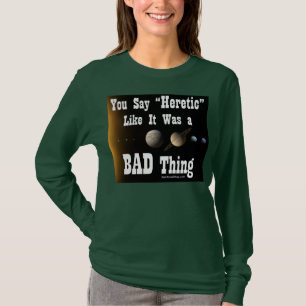 Camiseta de Manga Longa para Mulheres Herética