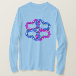 Camiseta de manga longa para mulheres 'Você é amad