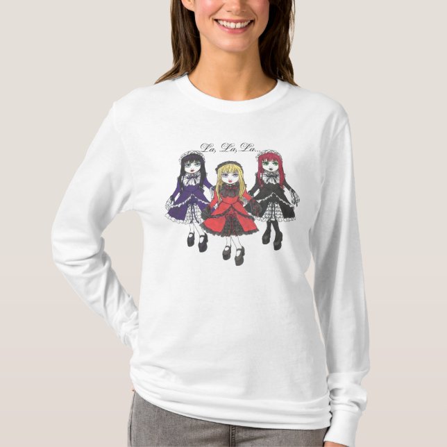 Camiseta de manga longa The Three Sisters (Frente)