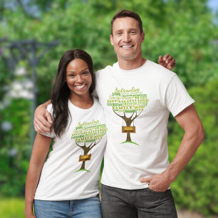 Camiseta de Manutenção da Reunião da Família Verde