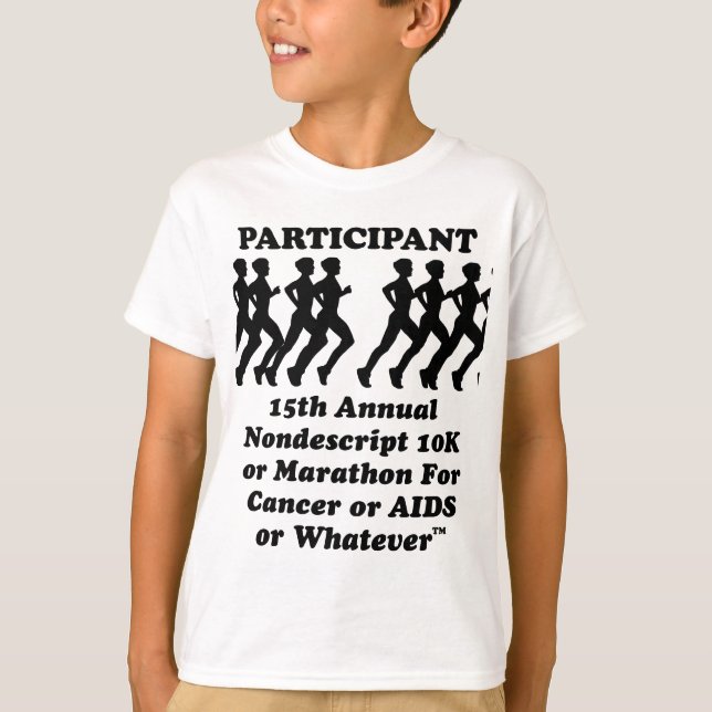 Camiseta de Maratona de 10K para Participante Sem  (Frente)