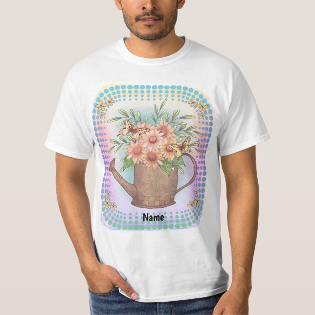 Camiseta de marcenaria rosa (Frente)